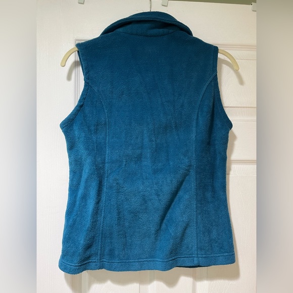 Columbia fleece zip up vest, small - Picture 3 of 3
